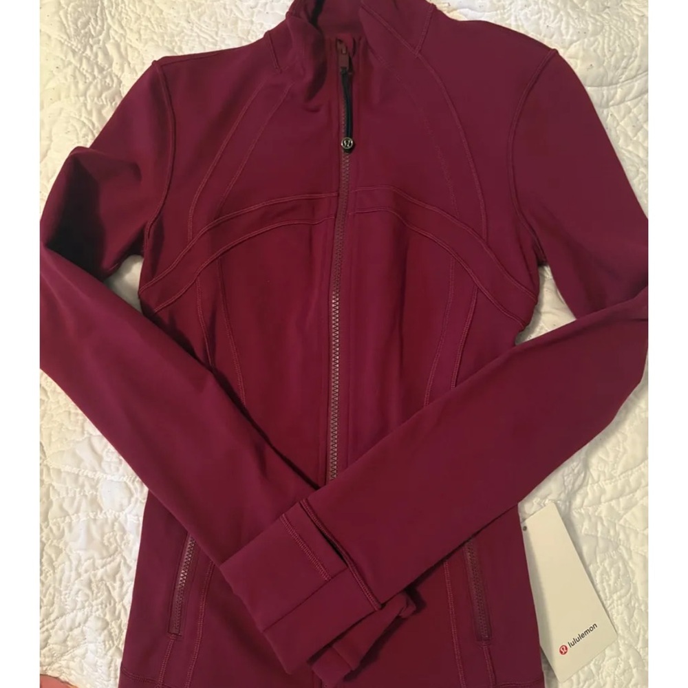 lululemon athletica Women's Deep Red Utility Jacket